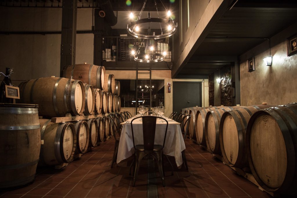 Bouchon’s Private Cellar Table – the perfect venue for your special event.
