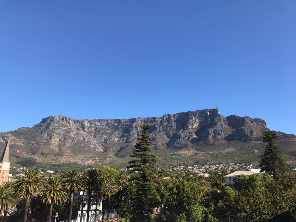 Table Mountain is going gold in honour of childhood cancer