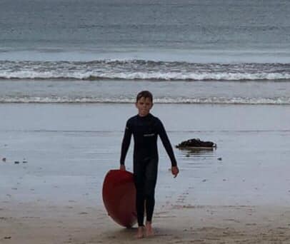 Young nipper saves men floating on mattress at Fish Hoek Beach