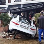 Botanicum Café rammed by driver going "2FAST4U" – Dangerous