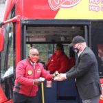 The iconic Red bus is back on Cape Town streets