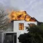 Homes gutted by fire in Wellington