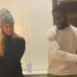 Captain Siya Kolisi busts a move with wife