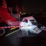 Bus and car collide near Paarl