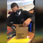 Windsor High School students surprise classmate with a new smartphone