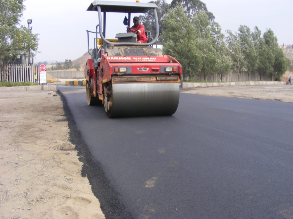 SA's first road made of recycled tyres performs well