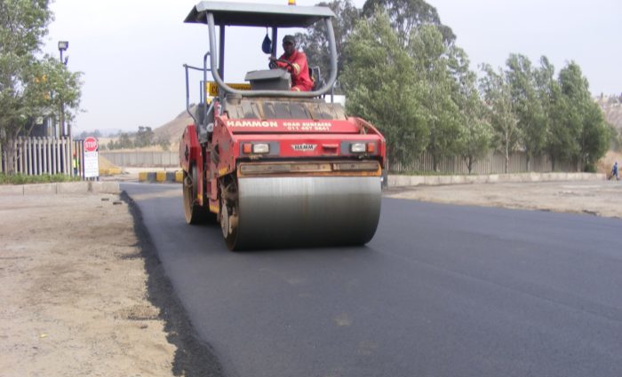 SA's first road made of recycled tyres performs well