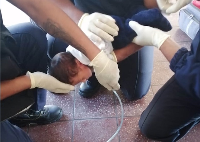 Belhar Fire Station staff save baby boy