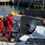 Yacht crew saves lives of capsized kayakers