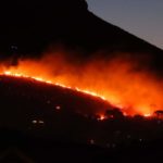 PICTURES: Fire on lower Table Mountain still burning