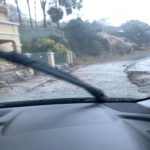 Several roads flood in Cape Town as the rain pours