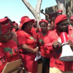 The Economic Freedom Fighters (EFF) were granted permission by the City of Cape Town to protest off the school grounds of Brackenfell High School on Friday, November 20. Only 100 members of the political party have been allowed to protest at the school which is under investigation for allegations of racism. 