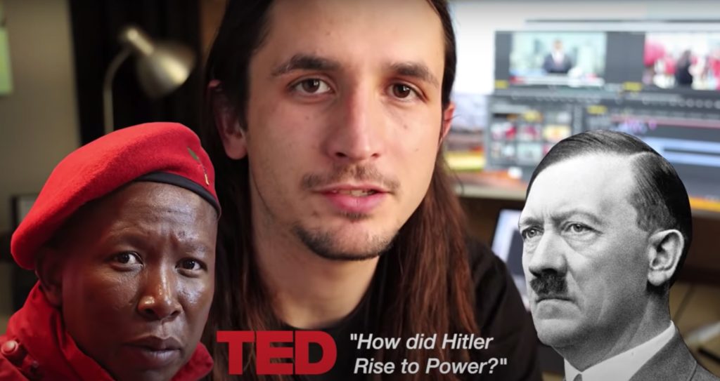 The Kiffness compares Julius Malema to Hitler