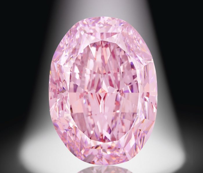 Largest pink diamond ever auctioned sells for R418-million