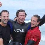 South African paraplegic athlete completes the 8km Robben Island swim