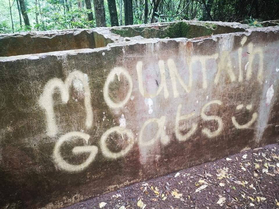 SANParks condemns graffiti in Table Mountain National Park