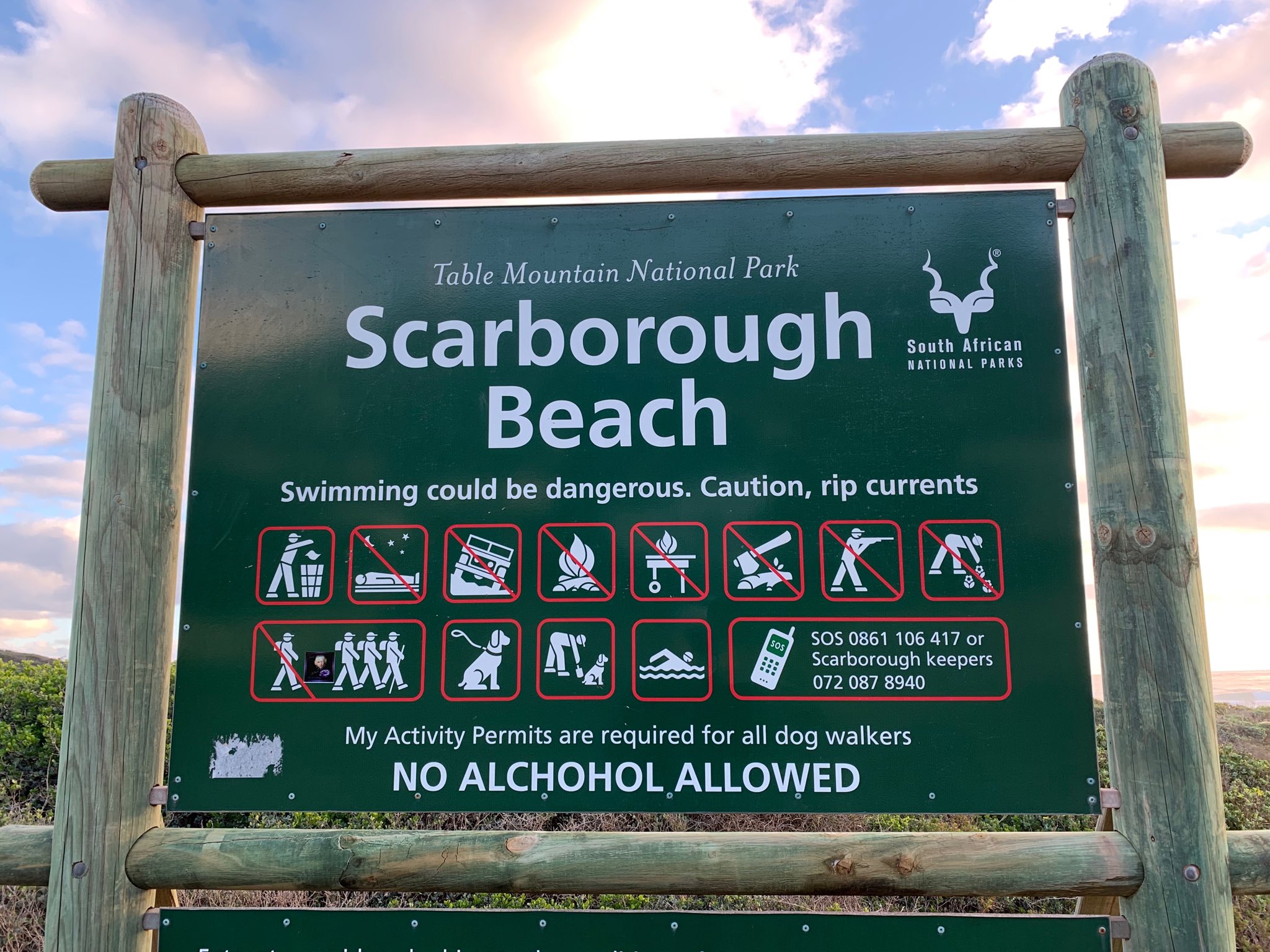 SANParks and SAPS investigate Scarborough beach incident