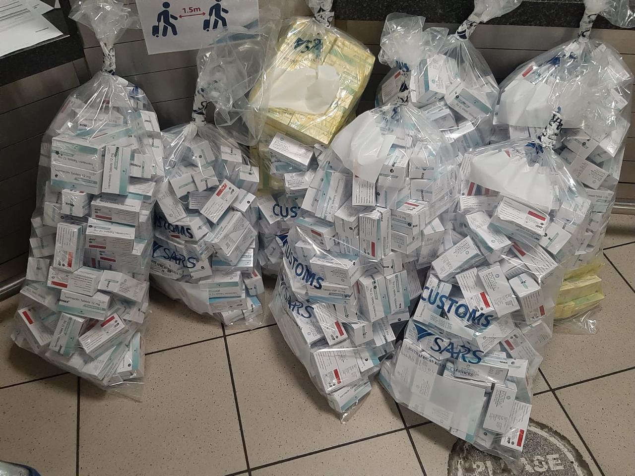 Ivermectin worth R6-million seized at OR Tambo International Airport