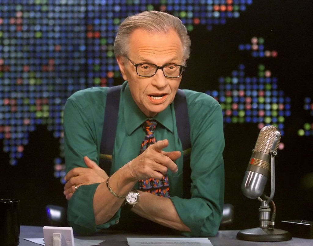 US broadcaster Larry King dies