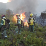 Firefighters battle Grabouw blaze