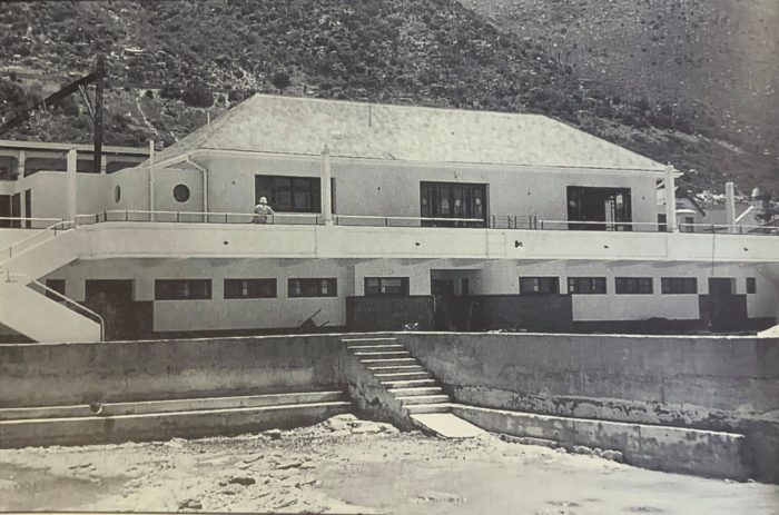 The Brass Bell Restaurant was once a pavilion and pool