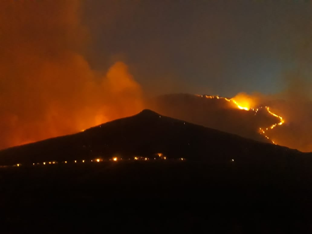 Barrydale residents warned to expect smoke and fire close to town