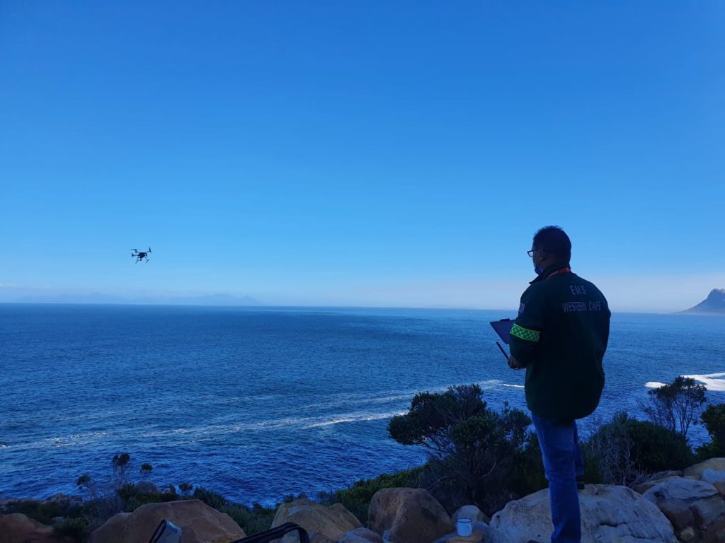 Western Cape EMS trails using drones in rescue operations