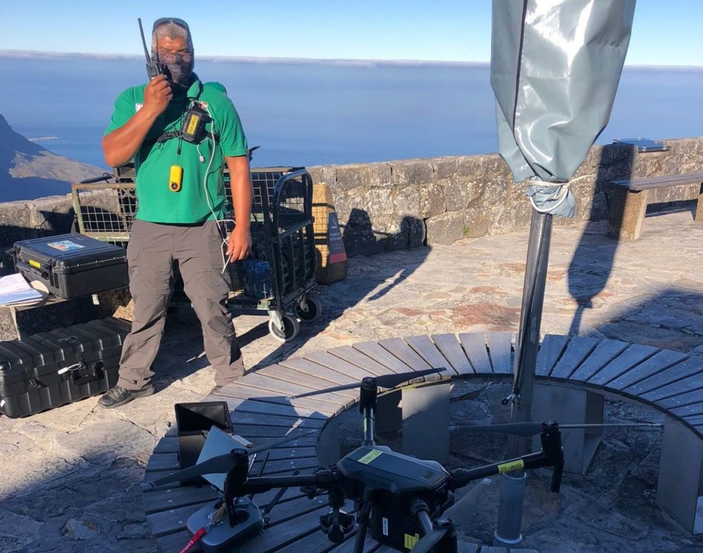 Body of woman who fell from Table Mountain found by EMS drone