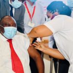 President Ramaphosa receives COVID-19 vaccine