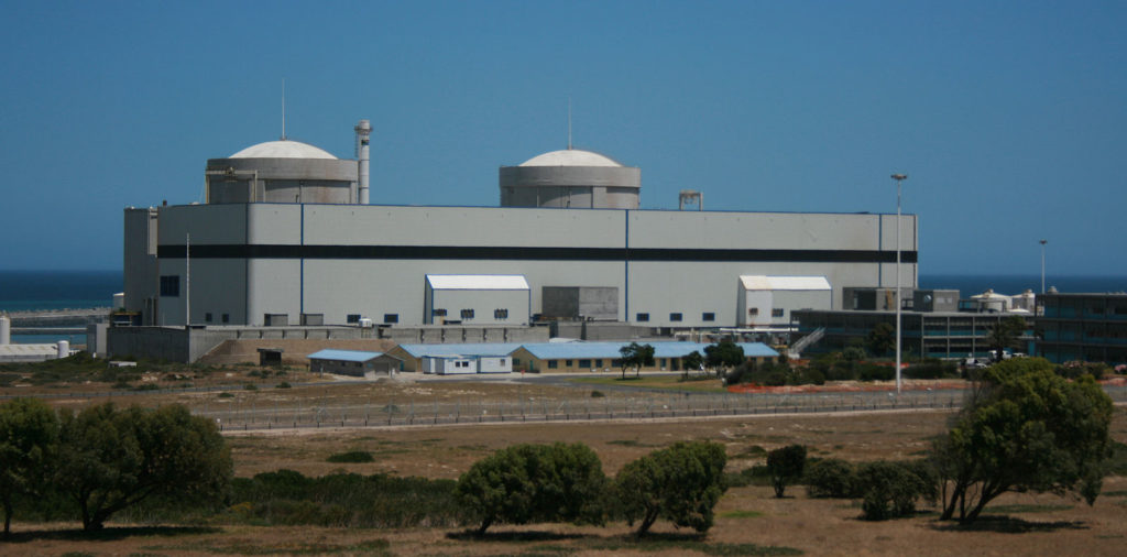 Damage and crack found around circumference of Koeberg Power Station