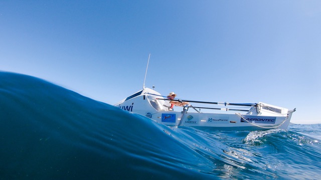 Zirk Botha is three-quarters into his 7200km solo row from Cape Town to Rio
