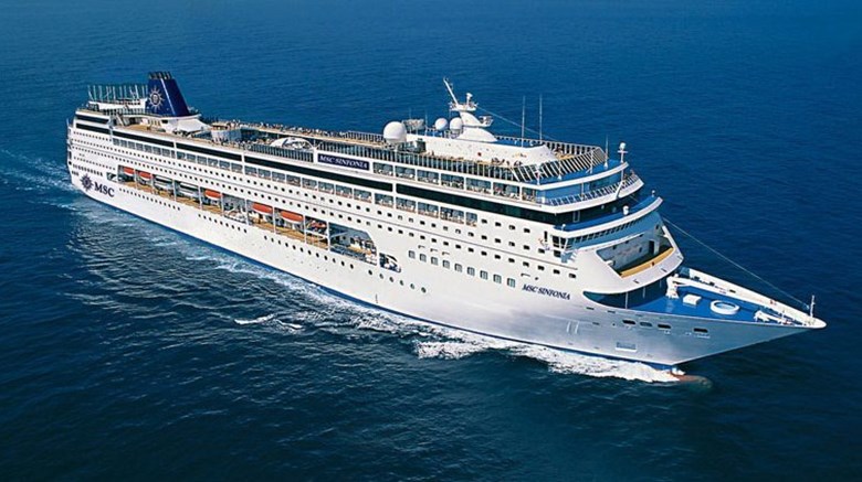 MSC Cruises won't be sailing to SA until at least November