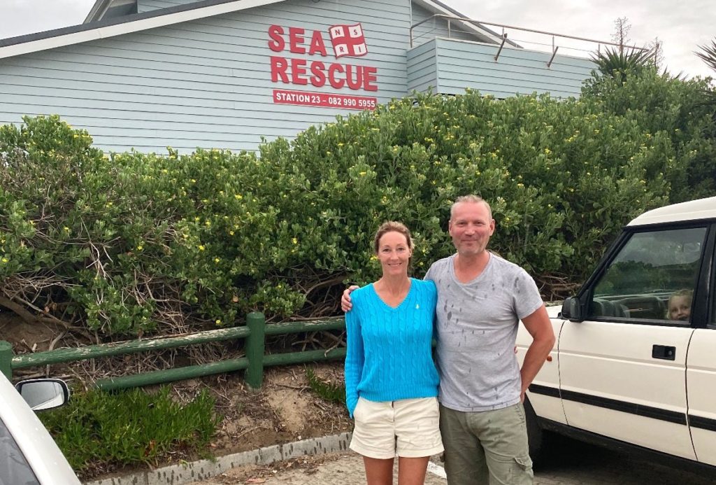 Man saved from rip current by German couple in Wilderness