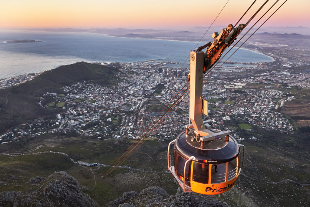 WIN: One of two double tickets to the Table Mountain Cableway