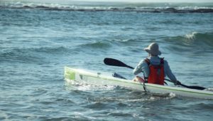 Kayaker braves the waves from KZN to Cape for environment