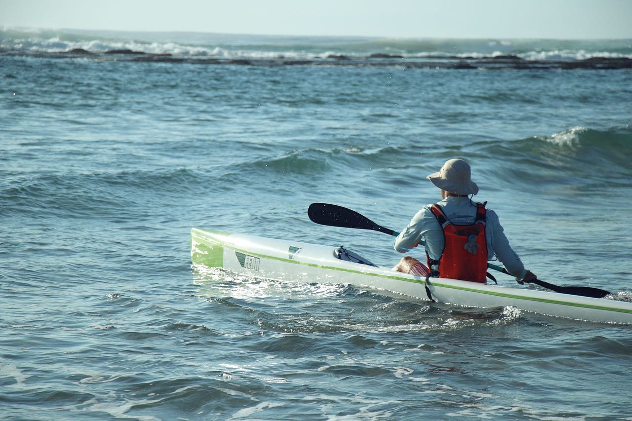 Kayaker braves the waves from KZN to Cape for environment