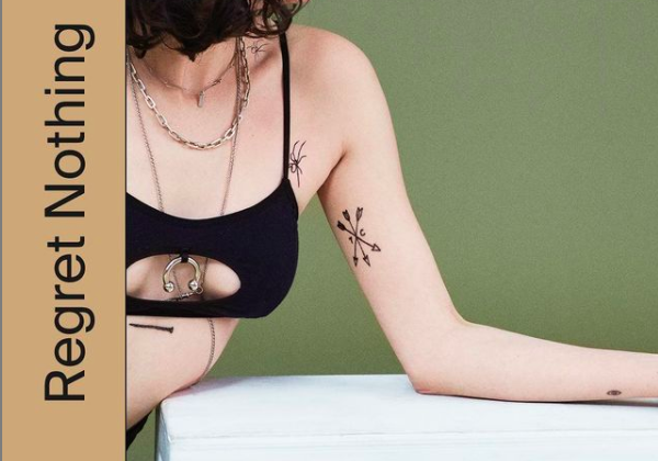 The tattoo that you don't have to commit to: Real tattoos made to fade in a year